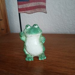 Frog figurine