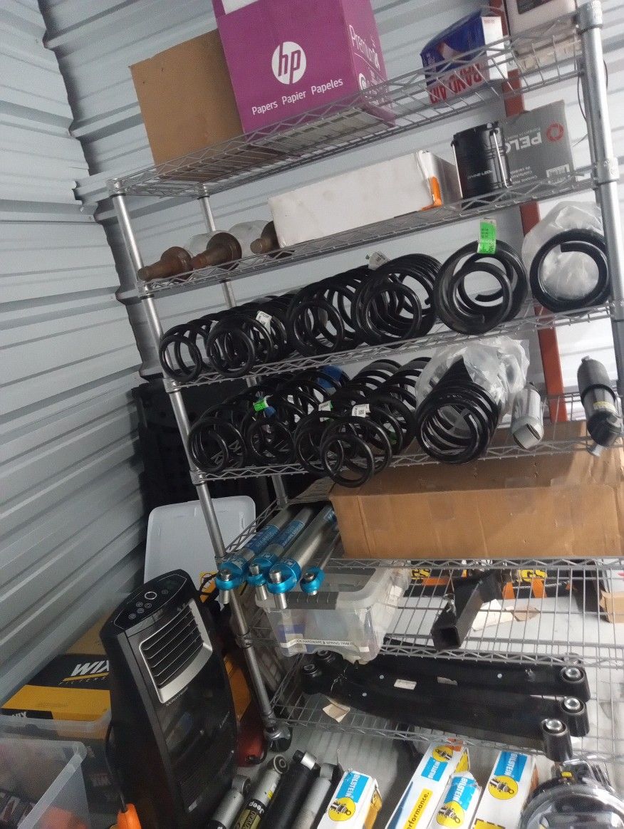 Both Sets Of Rubicon And JL Coils And Shocks Brake Calipers And Pads Some Front Some Rear All Coils Are Full