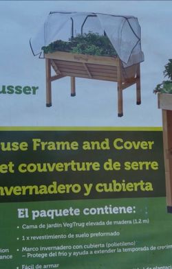 BRAND NEW ELEVATED RAISED GARDEN  BED SOLID WOOD
