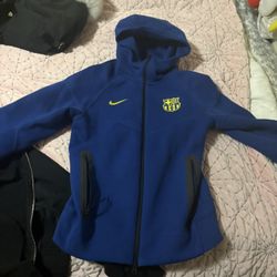 Barcelona Nike Tech Hoodie Zip Up