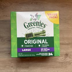 Greenies Dog Treats Large New