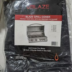 Blaze 32" 4-Burner Built-In Grill Cover