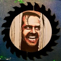 Jack Nicholson The Shining Decorative Saw Blade