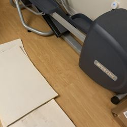 FREE! Precor EFX 225 Elliptical Exercise Machine with Arms and Heart-rate.