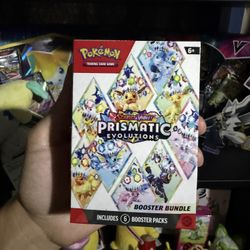Pokemon SEALED Prismatic Evolutions Booster Bundled 