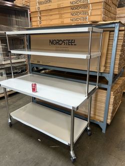 Brand new Chef Work station stainless steel