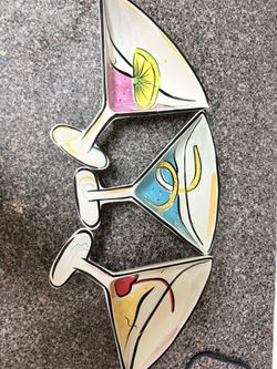 martini Glass Candy Dishes