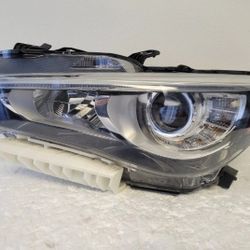 2018 2019 2021 2022 2023 INFINITI Q50 LEFT DRIVER SIDE HEADLIGHT LED DRL OEM