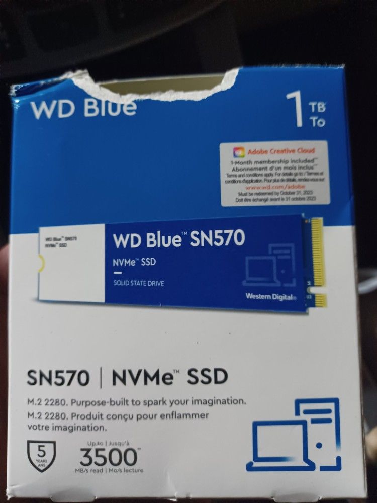 WD Blue SN570 1TB Solid State Drive
