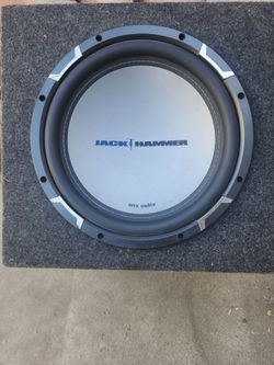 12" MTX Jack Hammer Sub