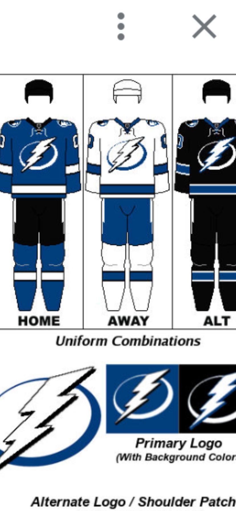 New NHL Tampa Bay Lightning adidas Socks