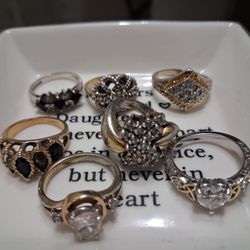 Stamped Rings