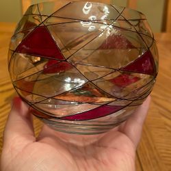 Partylite Calypso Mosaic Votive/Tealight Candle Holder - Retired