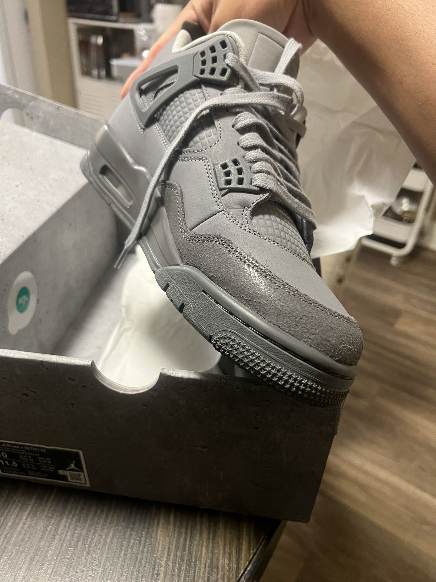 Air Jordan 4 Wet Cement