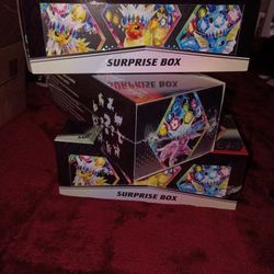 Prismatic Evolutions  Pokemon Surprised Box