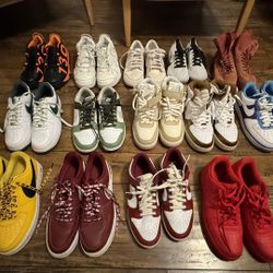 🔥 BULK DEAL:  14 Pairs of Nikes  Sizes 10/10.5