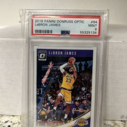 LeBron James Card PSA 9 