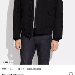 Jacket Coach Men's Short Parka 