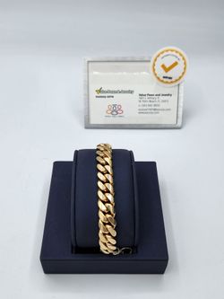Gold 10K Cuban Bracelet