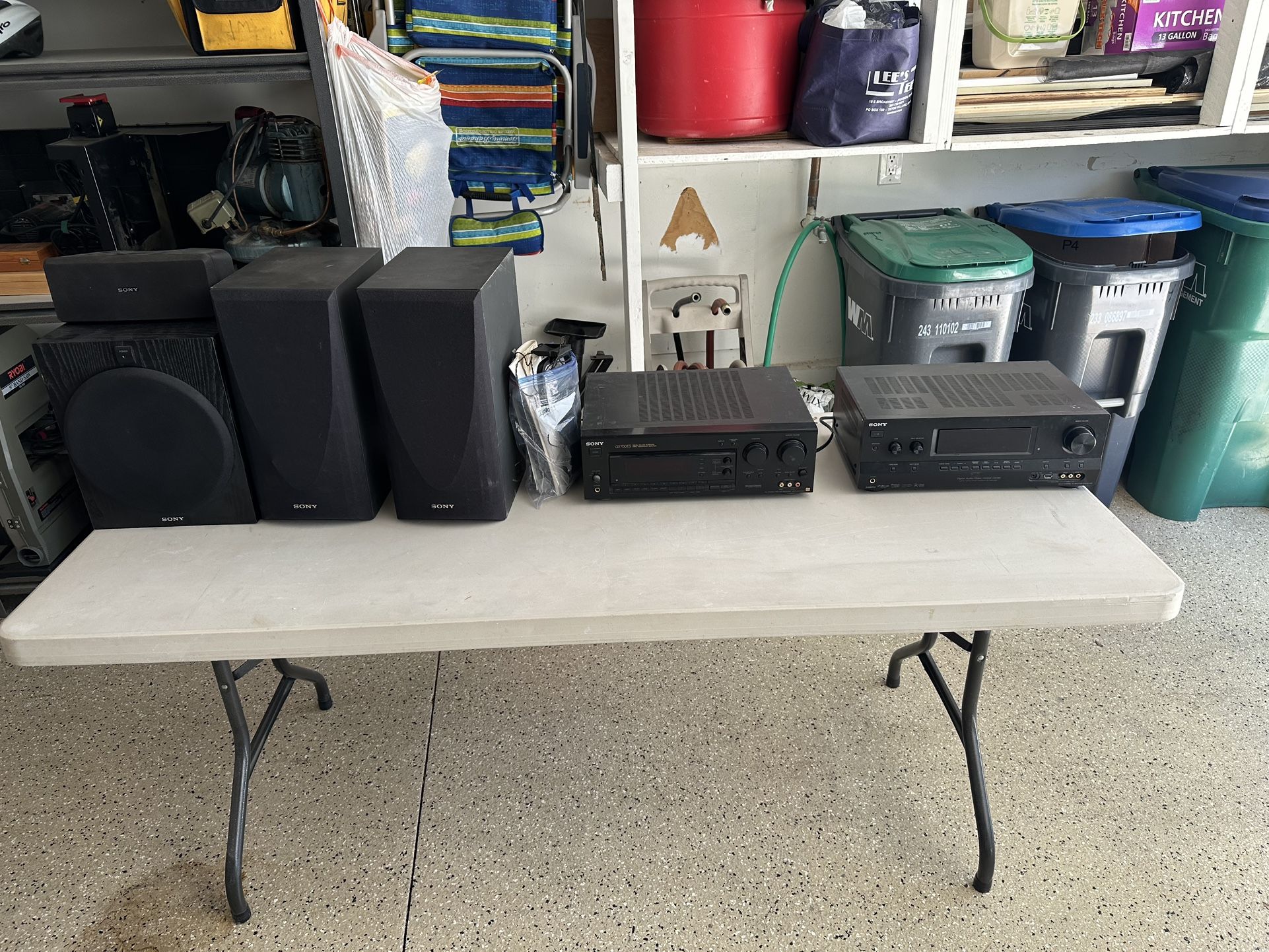 Sony Receivers and Speakers
