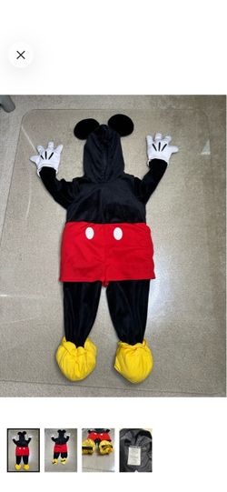 DISNEY MICKEY MOUSE 2T HALLOWEEN COSTUME