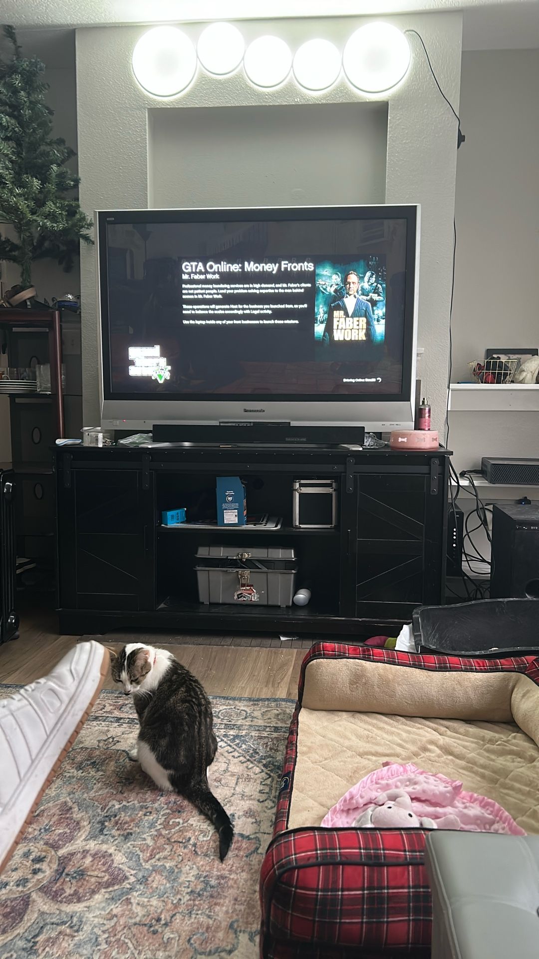 75 Inch Tv With Sub And Sound Bar!!