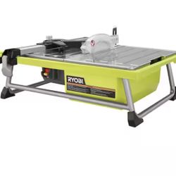 RYOBI 4.8 -Amps 7 in. Blade Corded Tabletop Wet Tile Saw