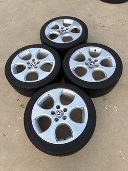 rims VOLKSWAGEN OEM wheels 5x112 For Golf Gti Golf Sportwagon Jetta Passat Rabbit $499 For All 4