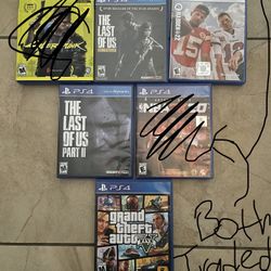 Ps4 Games And 1 Ps5 Game For Sale 