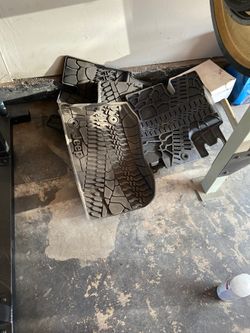 Jeep rubber floor mats
