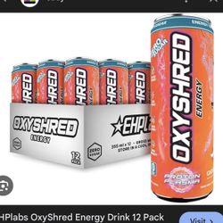 EHPlabs x Ghostbusters OxyShred Ultra Healthy Energy Drink 12pk Limited Edition 