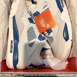 Jordan 4 Military Blue Size 8.5 DS 100% Authentic 