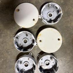 Outdoor Electrical Boxes; 6 Total 