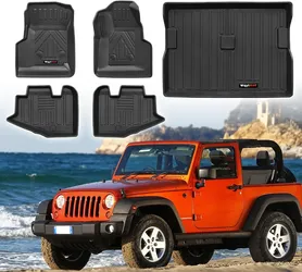 Custom Floor Mats and Cargo Liner for 1(contact info removed) Jeep Wrangler TJ