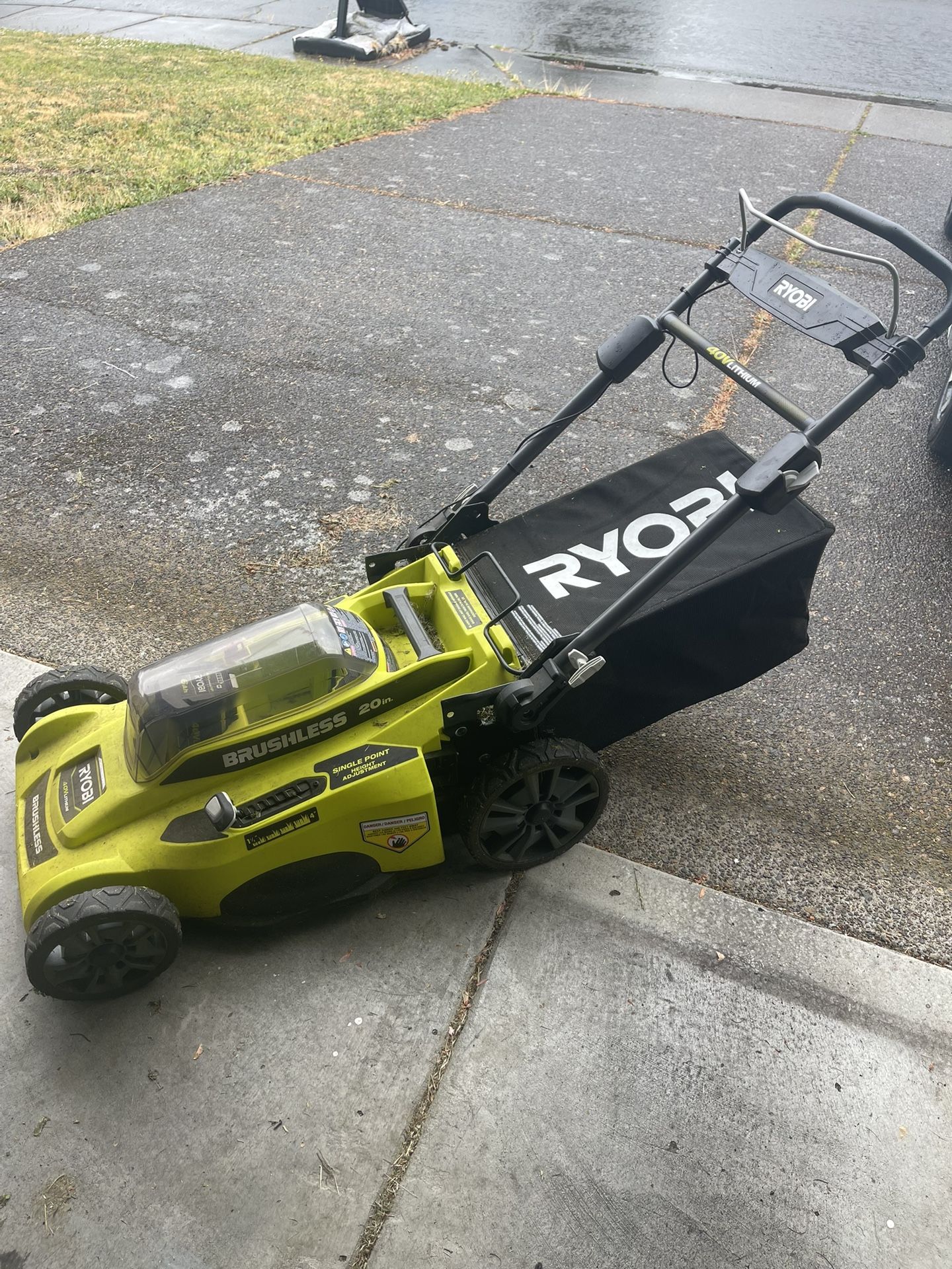 Ryobi Battery/Electric Lawn Mower $100 And Edger For $40