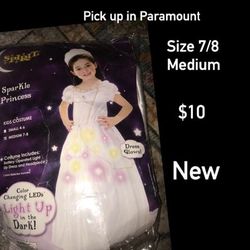 White princess costume