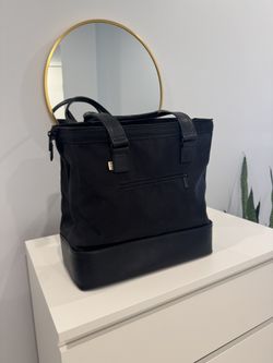 BEIS Black Mini Weekender Bag