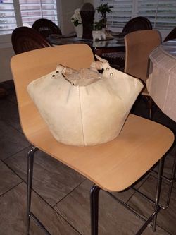 Saddle bag suede handled 5.00