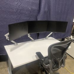 Herman Miller Single Flo Arms! We Have Several Available! We Also Have Docking Stations, Chairs, And More!!