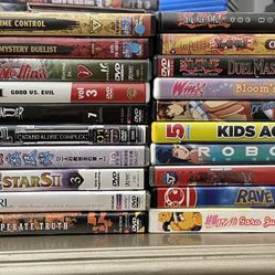 Anime Manga Dvds