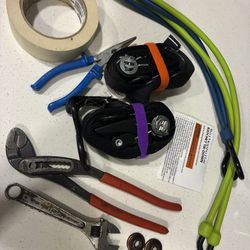 Ratchet Straps, Bungees And Tools