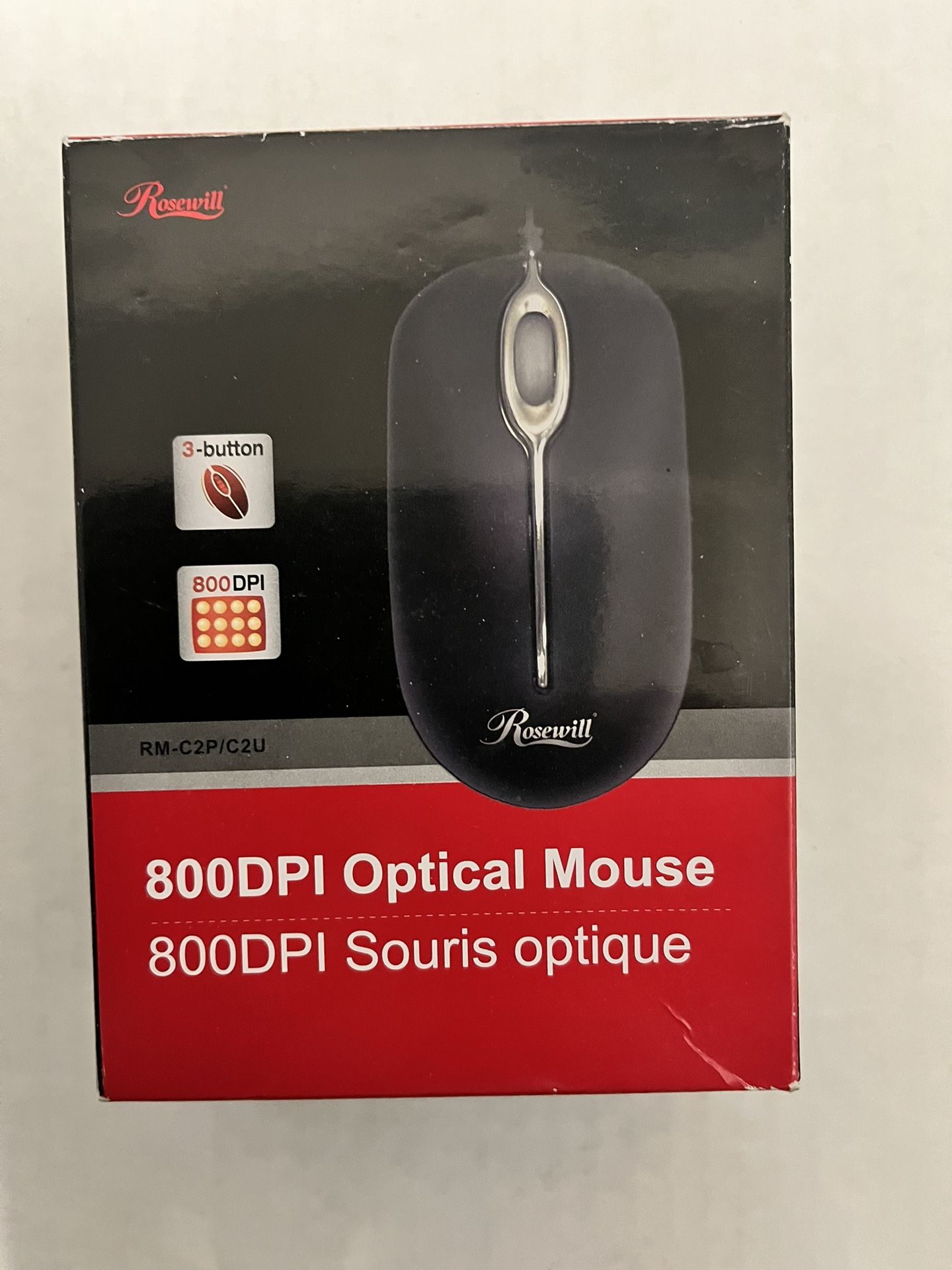 USB - Optical Mouse - (New)