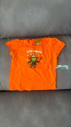 New With Tags Target Prepare To Scare 4T Toddler Girls Halloween Witch Shirt