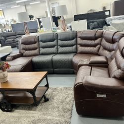 Recliners , Leather , Sectionals , 