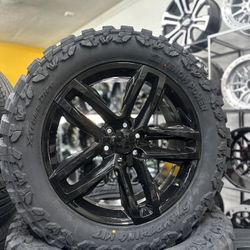 22x9 New Set Of Wheels 6x139