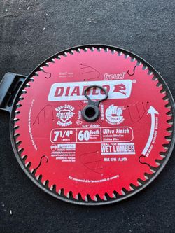 7-1/4in. x 60-Tooth Ultra Finish Circular Saw Blade for Wood
