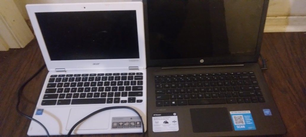 Lot Of 2 Laptops Parts Only Acer,chromebook