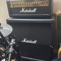 Marshall Amp And Cabinet