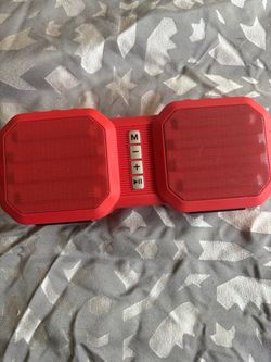 Red Portable Bluetooth Speaker