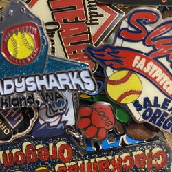 Jewelry Pins Lot Fastball Softball New Pins